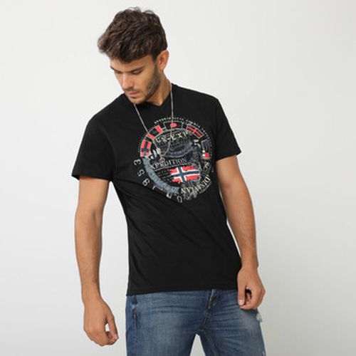 T-shirt T-Shirt col V JUDICAEL - Geographical Norway - Modalova