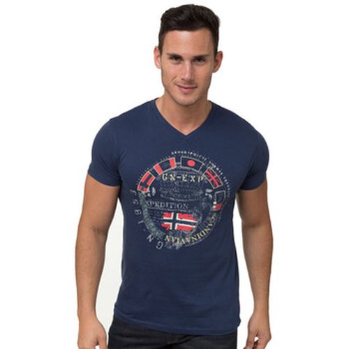 T-shirt T-Shirt col V JUDICAEL - Geographical Norway - Modalova