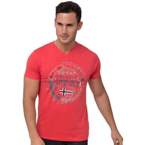 T-shirt T-Shirt col V JUDICAEL - Geographical Norway - Modalova