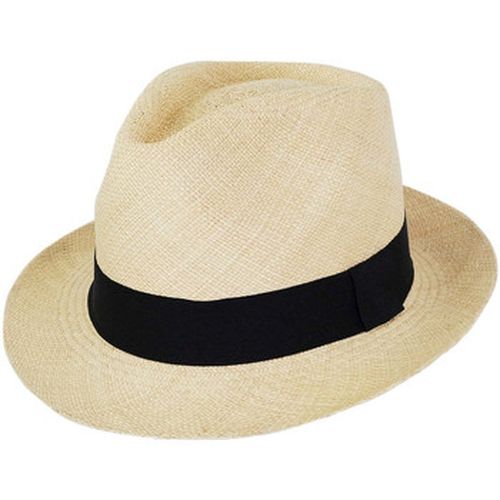 Chapeau Trilby panama veritable EQUATEUR T55 - Chapeau-Tendance - Modalova