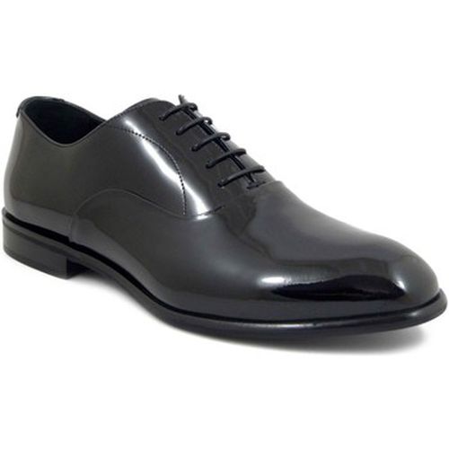 Richelieu Chaussures, Derby élégant, Cuir Brillant - 9017 - Osvaldo Pericoli - Modalova