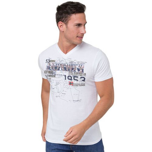 T-shirt T-Shirt à manches courtes en coton - Geographical Norway - Modalova