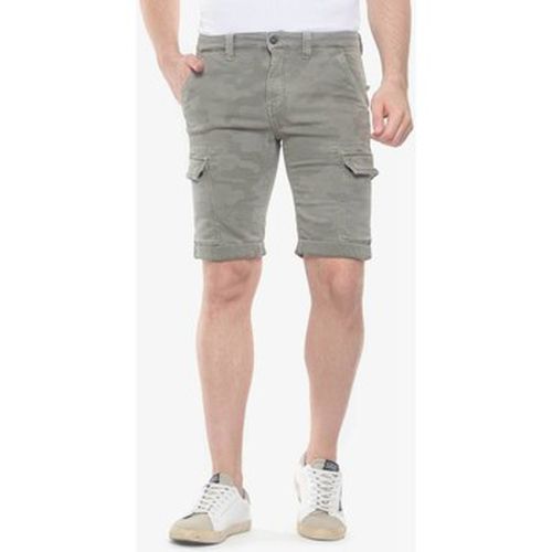 Short Bermuda army jogg damon kaki camo - Le Temps des Cerises - Modalova