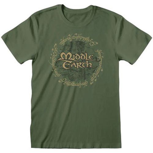 T-shirt Middle Earth - Lord Of The Rings - Modalova