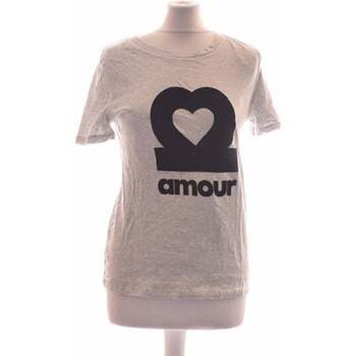 T-shirt top manches courtes 36 - T1 - S - H&M - Modalova