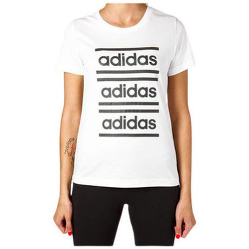 T-shirt W C90 TEE - WHITE/BLACK - XXS - adidas - Modalova