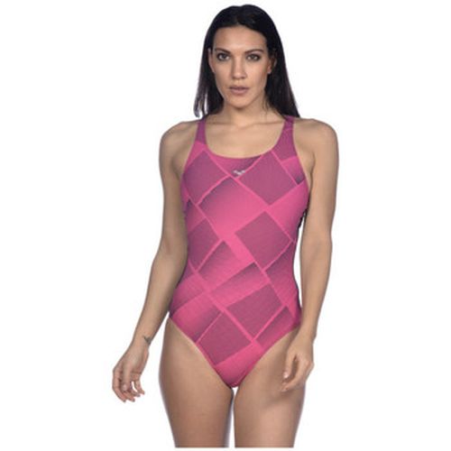 Maillots de bain W ADA CRADLE BACK ONE PIECE - BLACK-ROSE VIOLET - 46 - Arena - Modalova