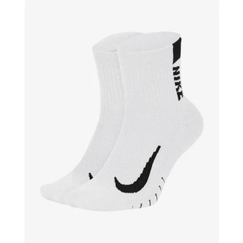 Chaussettes CHAUSSETTES NK ANKLE 2PR - WHITE/BLACK - S - Nike - Modalova