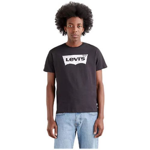 T-shirt TEE-SHIRT GRAPHIC CREWNECK - HM GRADIENT CAVIAR - L - Levis - Modalova