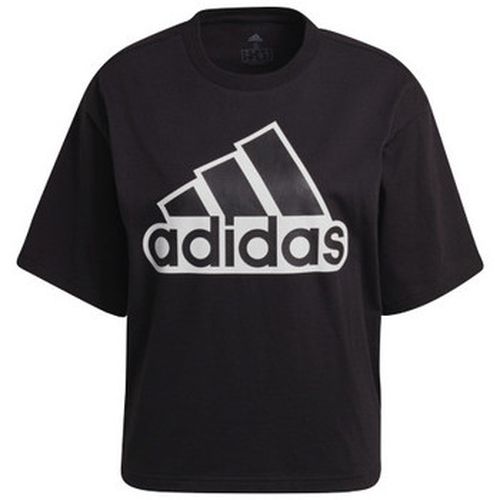 T-shirt TEE SHIRT W BLUV Q1 CRO - BLACK BLACK - S - adidas - Modalova