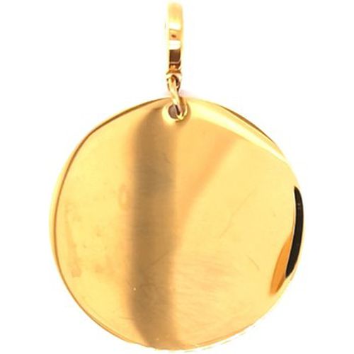 Pendentifs Pendentif médaille ronde dorée 30mm - Brillaxis - Modalova