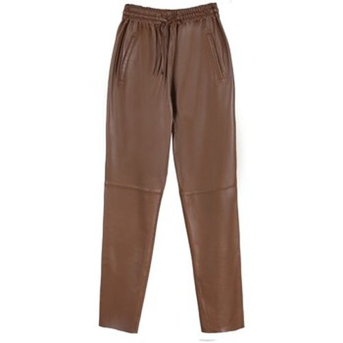 Pantalon Pantalon Gift en cuir ref 50426 Tan - Oakwood - Modalova