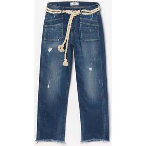 Jeans Pricilia taille haute 7/8ème jeans destroy - Le Temps des Cerises - Modalova