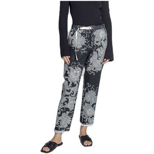 Pantalon Pantalon bandana Marylin avec cordon de serrage - White Sand - Modalova