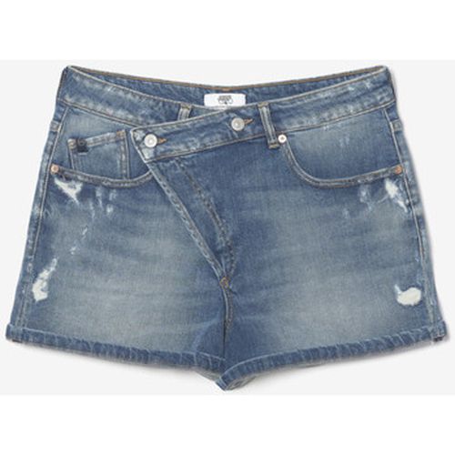 Short Short mosta en jeans à fermeture asymétrique - Le Temps des Cerises - Modalova