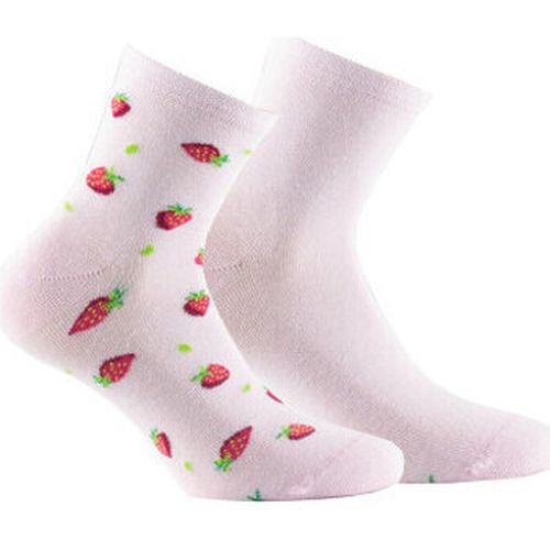 Chaussettes Lot de 2 paires de socquettes en coton motifs fraises - Kindy - Modalova