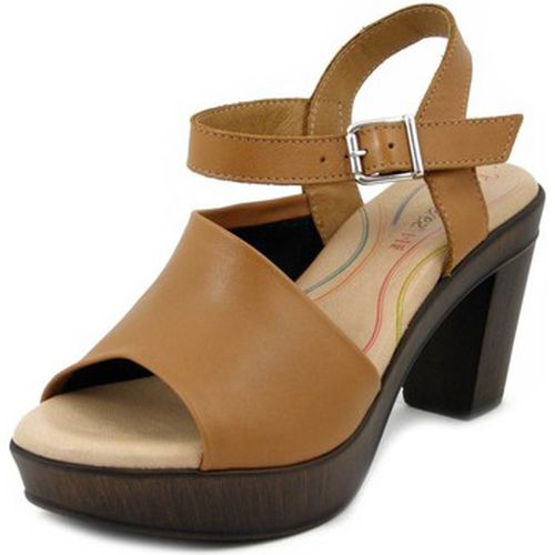 Sandales Chaussures, Sandales, Cuir, Plateau-16924 - Raquel Perez - Modalova