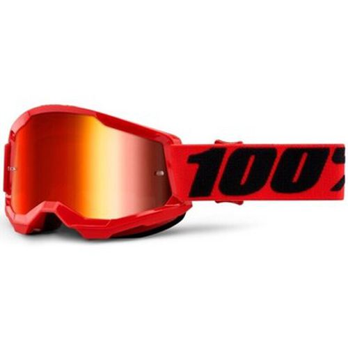 Accessoire sport 100% Masque VTT Strata 2 Junior - Red/Mi - 100 % Feminin - Modalova