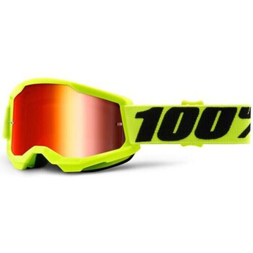 Accessoire sport 100% Masque VTT Strata 2 Junior - Yellow - 100 % Feminin - Modalova