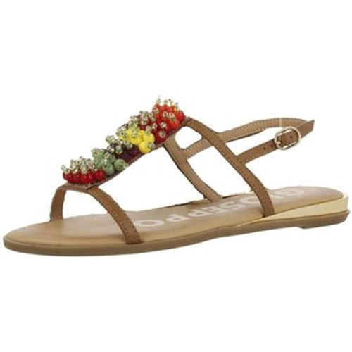 Sandales Sandales Plates en cuir Ref 56844 Tan - Gioseppo - Modalova