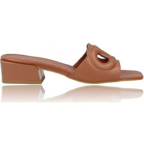 Sandales Zuecos Sandalias de Piel para Mujer de Foos Alissa 02 - Calzados Vesga - Modalova