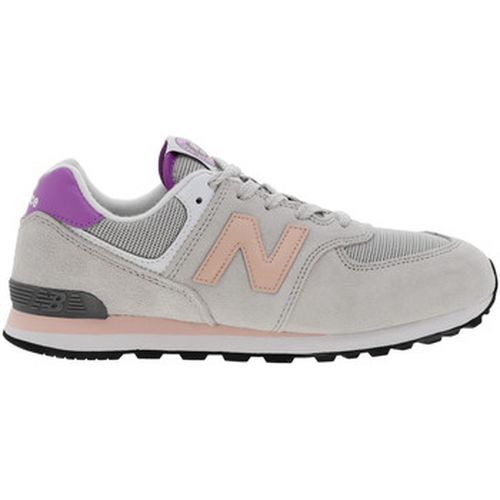 Baskets Baskets basses cuir 574 GIRLS PRINT - New Balance - Modalova