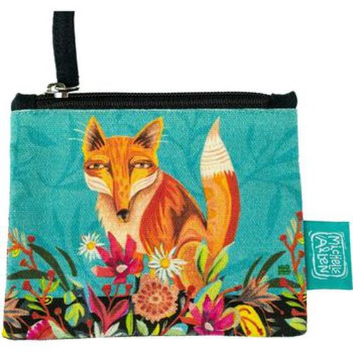 Trousse Pochette plate Le renard en coton décorée Allen - Enesco - Modalova