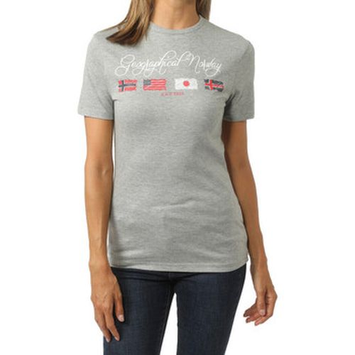 T-shirt T-Shirt col rond à manches courtes en coton - Geographical Norway - Modalova