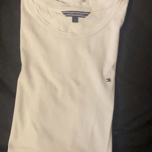 T-shirt Teeshirt blanc - Tommy Hilfiger - Modalova
