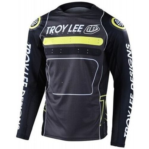 T-shirt TLD Maillot Sprint Drop In - Black/Green - Troy Lee Designs - Modalova