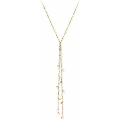 Collier Collier Cravate Argent Petites Perles Pampilles Et - Orusbijoux - Modalova