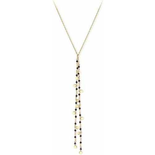 Collier Collier Cravate Argent Petites Perles Pampilles Et - Orusbijoux - Modalova