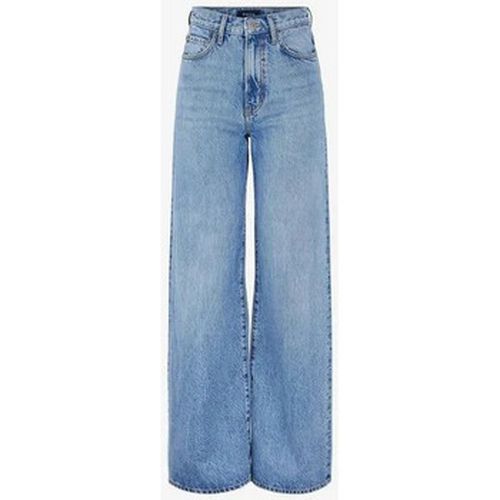 Jeans Jean large taille haute - Pieces - Modalova