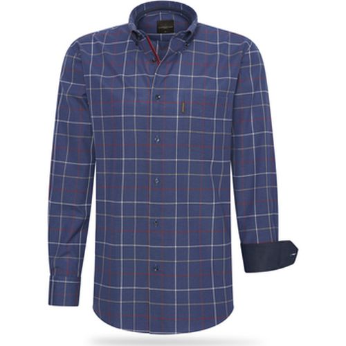 Chemise Regular Fit Overhemd Navy Big Check - Cappuccino Italia - Modalova