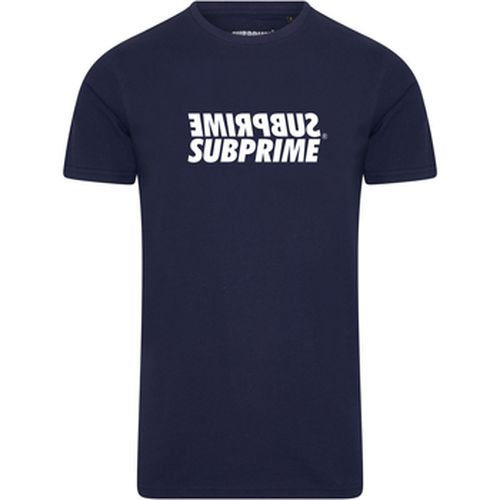 T-shirt Subprime Shirt Mirror Navy - Subprime - Modalova
