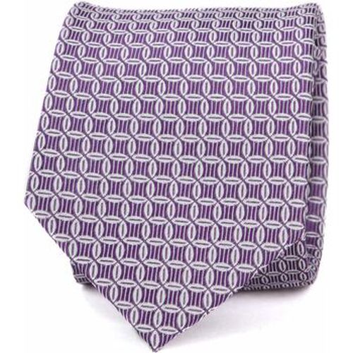 Cravates et accessoires Cravate Progetto Cercles Violet - Suitable - Modalova