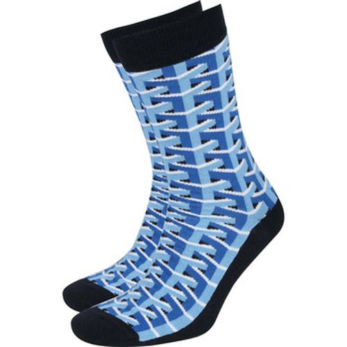 Socquettes Chaussettes Motif 3D Bleu - Suitable - Modalova