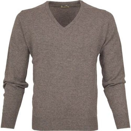 Sweat-shirt Pull Laine d'Agneau Vole Gris - William Lockie - Modalova