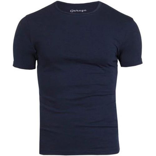 T-shirt T-shirt Stretch Basique Marine Col Rond - Garage - Modalova