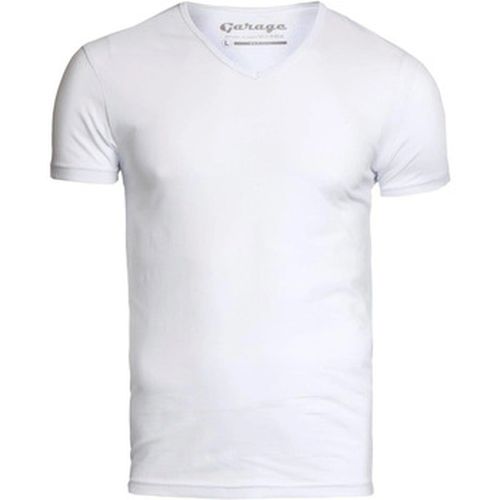 T-shirt Stretch Basique Col-V - Garage - Modalova