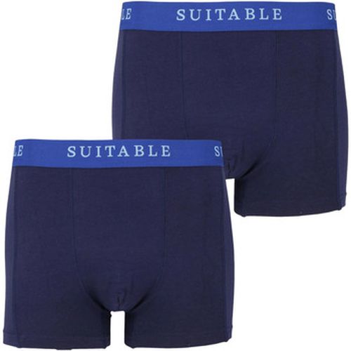 Caleçons Boxer-shorts Lot de 2 bambou Marine - Suitable - Modalova