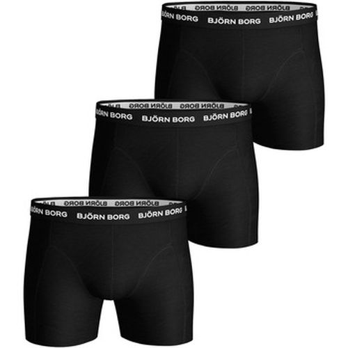 Caleçons Boxer-shorts Lot de 3 Solid Stretch - Björn Borg - Modalova