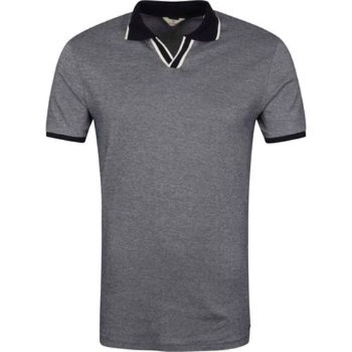 T-shirt Polo Gaze Mélange Bleu Foncé - Dstrezzed - Modalova