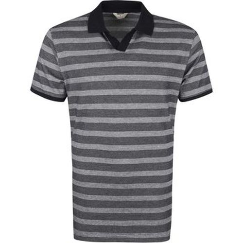 T-shirt Polo Mélange Rayures Foncé - Dstrezzed - Modalova