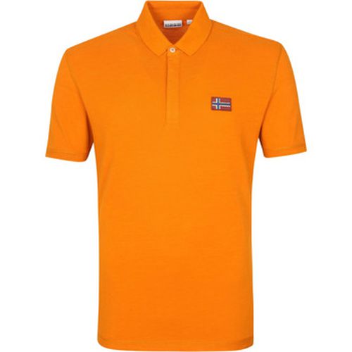 T-shirt Napapijri Polo Ebea Orange - Napapijri - Modalova