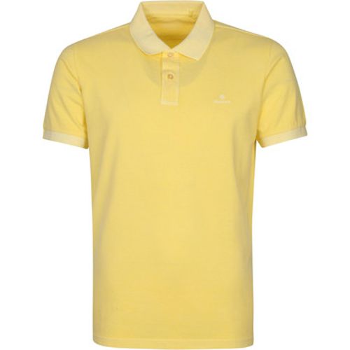 T-shirt Gant Polo Sunfaded Jaune - Gant - Modalova