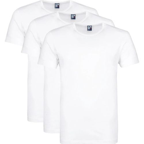 T-shirt T-Shirts Derby Col Rond Boîte-Cadeau (Lot de 3) - Alan Red - Modalova