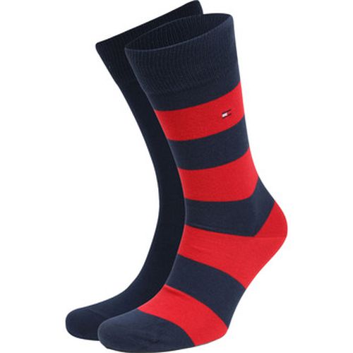 Socquettes Chaussettes 2 Paires Rouge Rugby - Tommy Hilfiger - Modalova