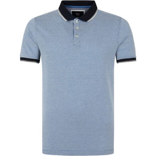 T-shirt Suitable Knitted Polo Bleu - Suitable - Modalova