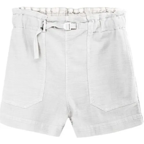 Pantalon Jean court avec cordon de serrage - White Sand - Modalova